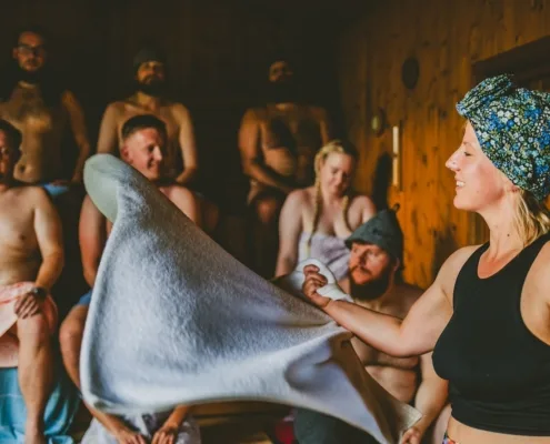 Goście Saunowego Stawu