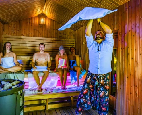 Goście Saunowego Stawu