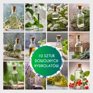 Zestaw 10 sztuk dowolnych hydrolatów