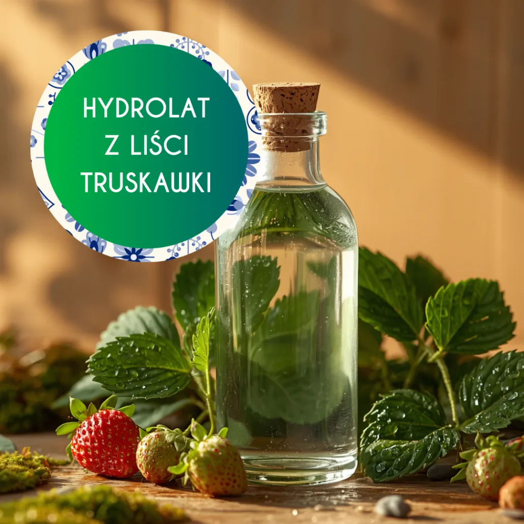 Hydrolat z liści truskawki